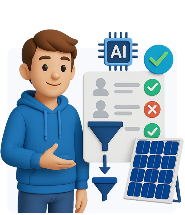 Filtramos el ruido: Solo leads con intención de compra