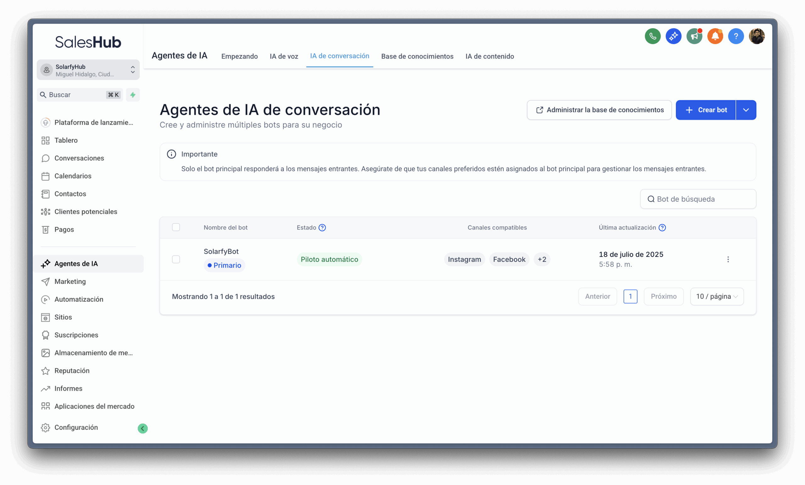 Vendedores 24/7: Entrena a tu IA para calificar prospectos y resolver dudas técnicas sobre recibos CFE en segundos.