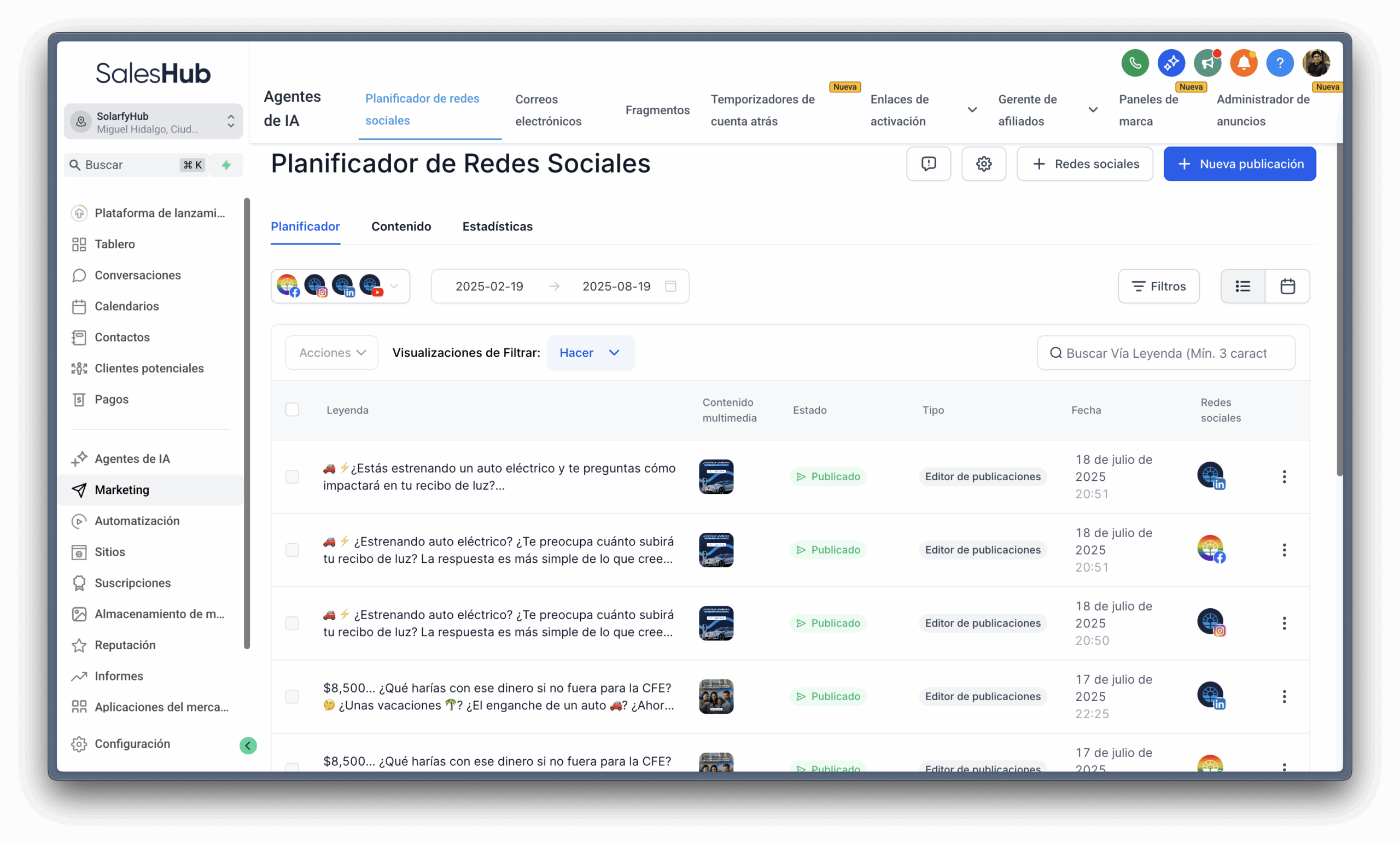 Autoridad en el sector: Programa contenido experto en tus redes sociales para educar a tus prospectos mientras tú instalas.
